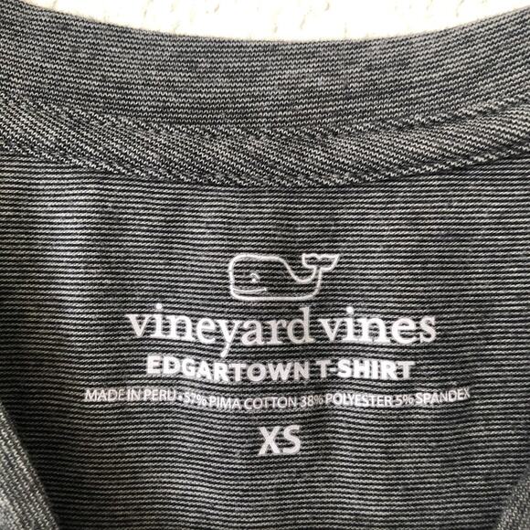 Vineyard Vines Edgartown T-Shirt short-sleeve pocket tee gray - Picture 4 of 4